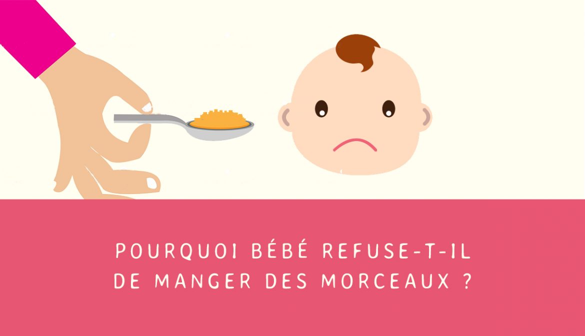 bebe de 6 mois qui refuse de manger