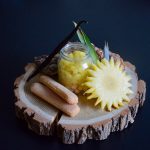 Recette bébé : ananas à la vanille rôti sur crumble de boudoirs (Dès 12 mois)