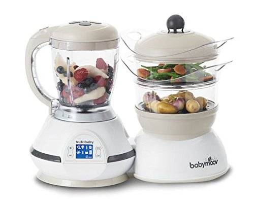 Babymoov Nutribaby Robot Multifonctions 5 En 1 Cuiseur Mixeur Plusieurs Coloris Disponibles Cooking For My Baby