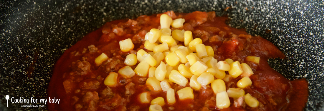 Chili sin carne (pour bébé et toute la famille) - Cuisinez pour bébé