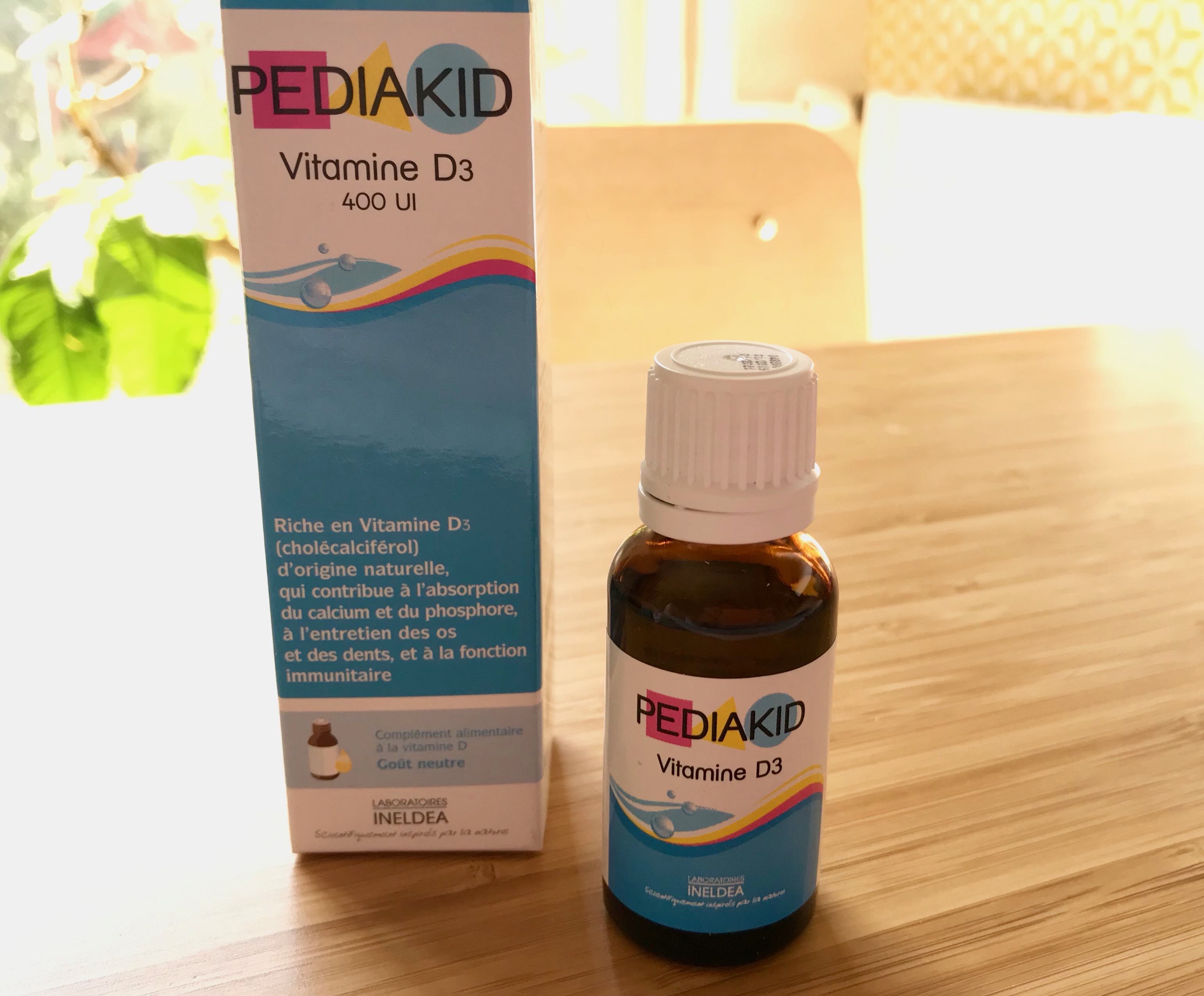 Pediakid - Je donne PEDIAKID Vitamine D3 à ma fille (qui a aujourd'hui 4  mois) depuis sa naissance sur recommandation de mon pédiatre, pour subvenir  à ses besoins en Vitamine D, mais