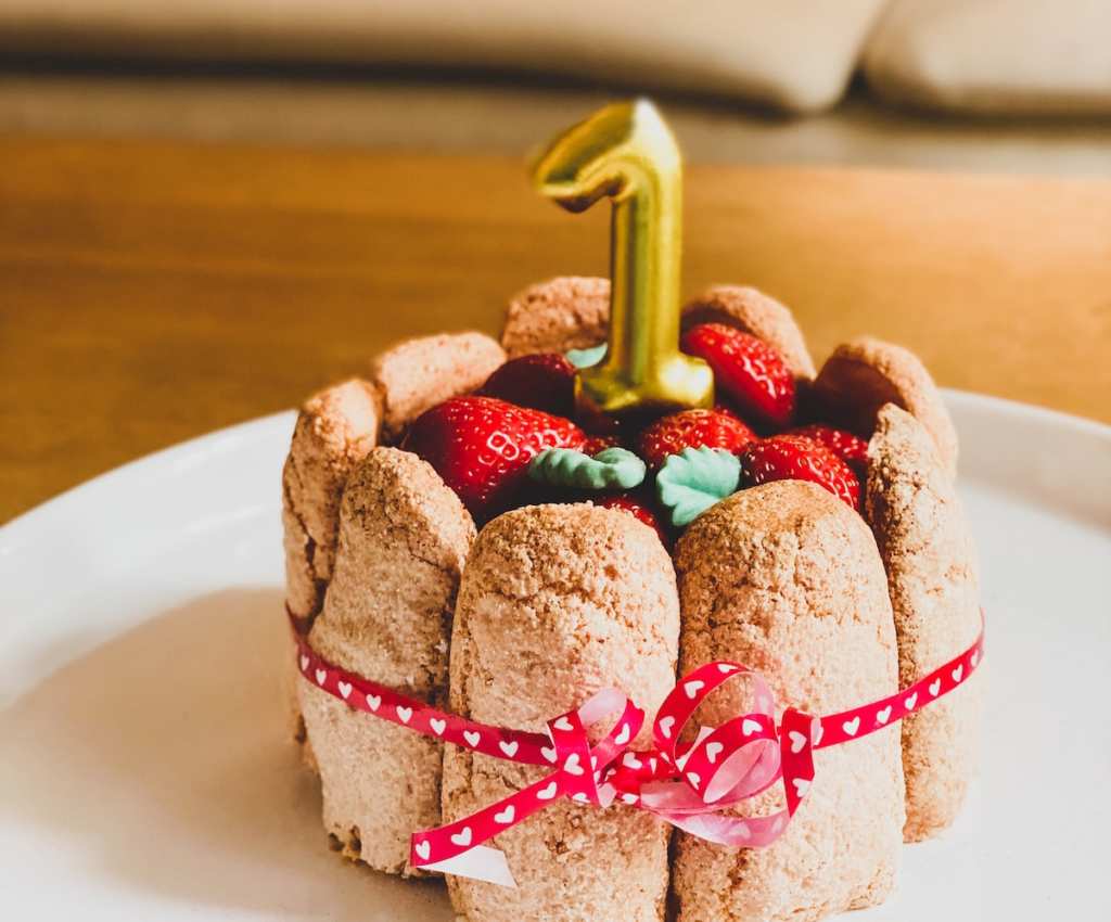 Recette de gâteau d'anniversaire pour bébé : Charlotte aux fraises (Dès 12 mois)